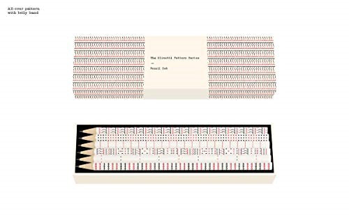 The Olivetti Pattern Series Pencil Set