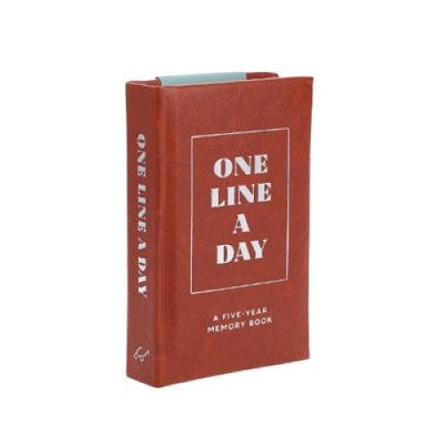 Vegan Leather One Line a Day : A Five-year Memory Book