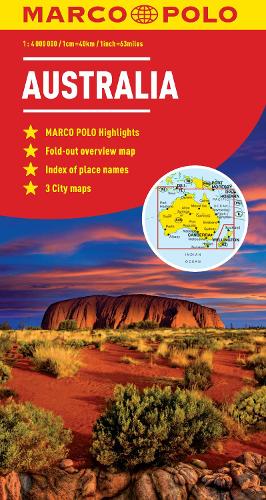 Australia Marco Polo Map