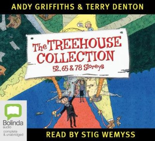 The Treehouse Collection: 52, 65 And 78 Storeys - Unbridged Audio Book on CD