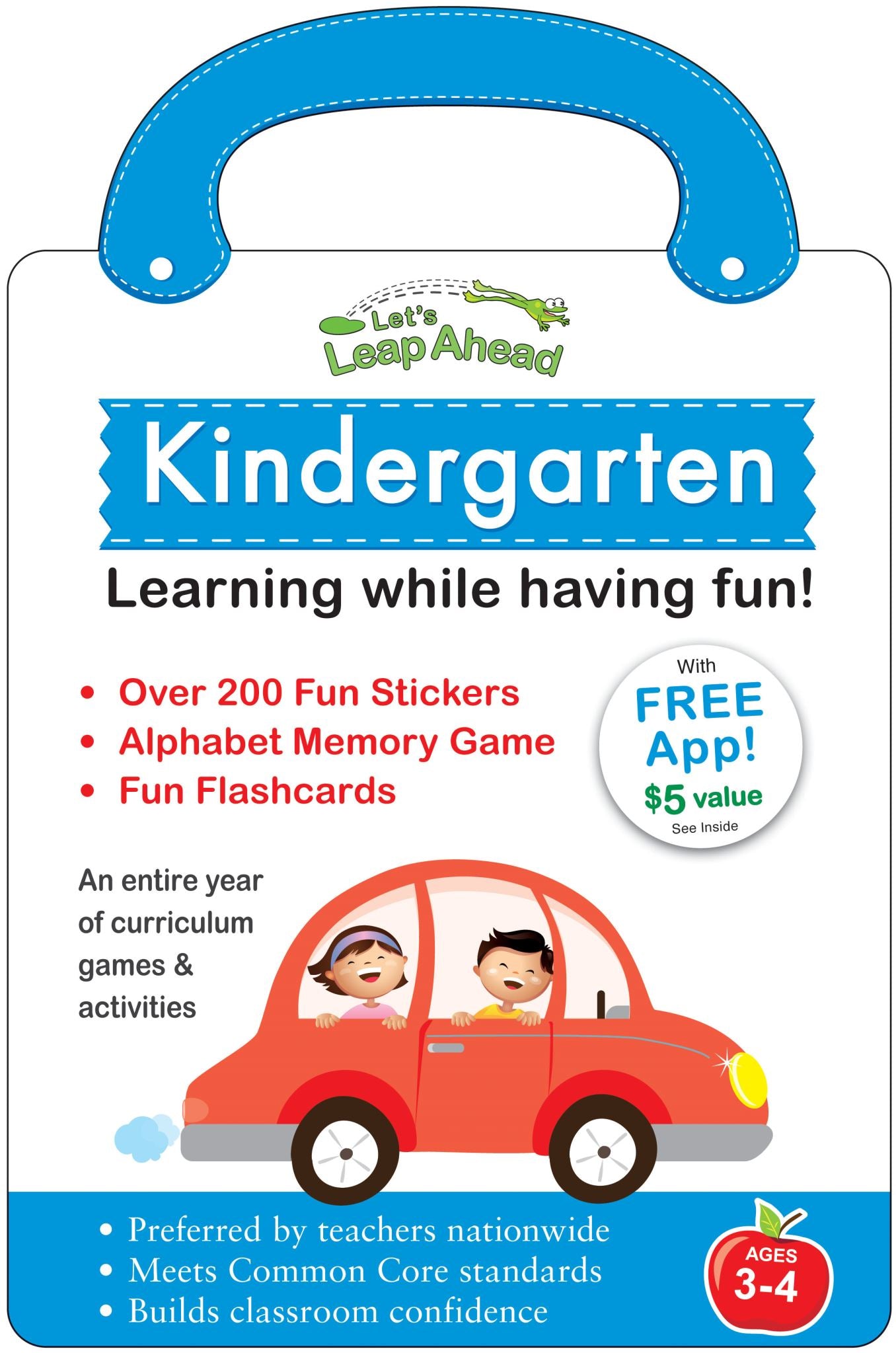 Let's Leap Ahead: Kindergarten Learning While Having Fun!