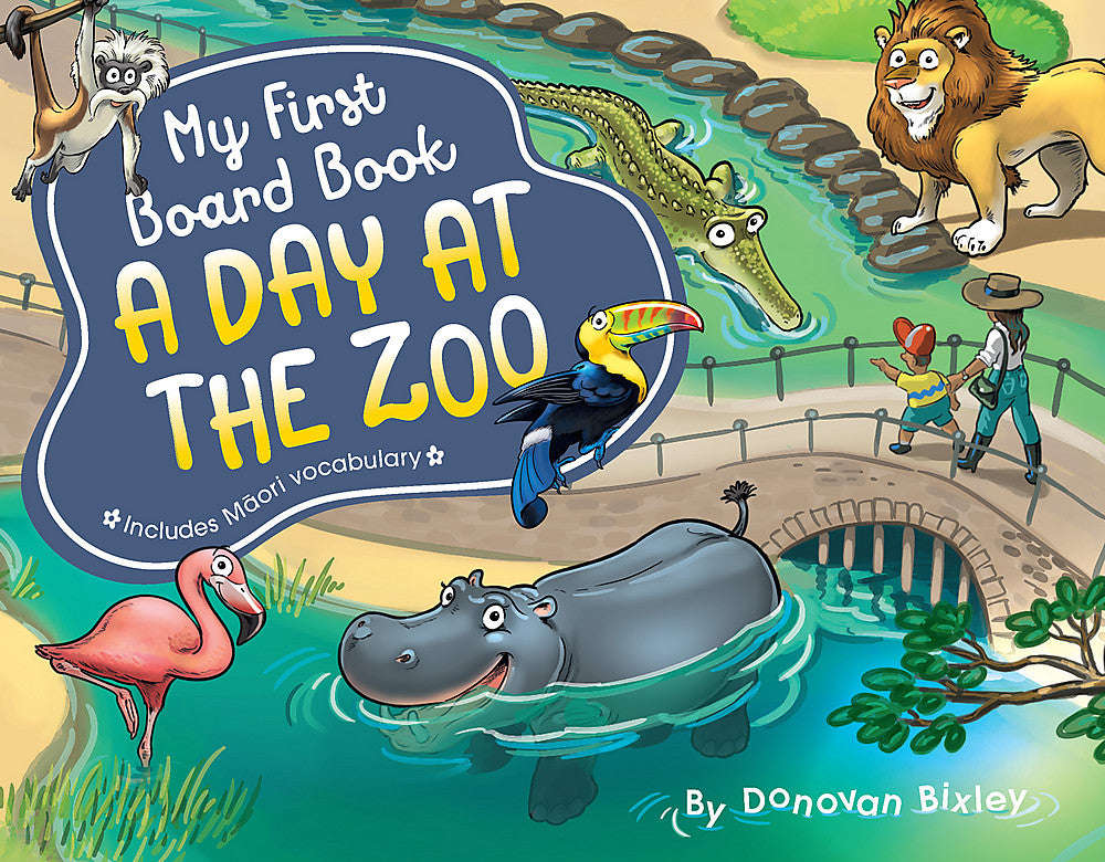 My First Board Book: A Day at the Zoo