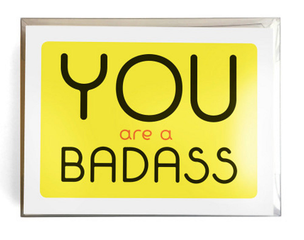 You Are a Badass  Notecards