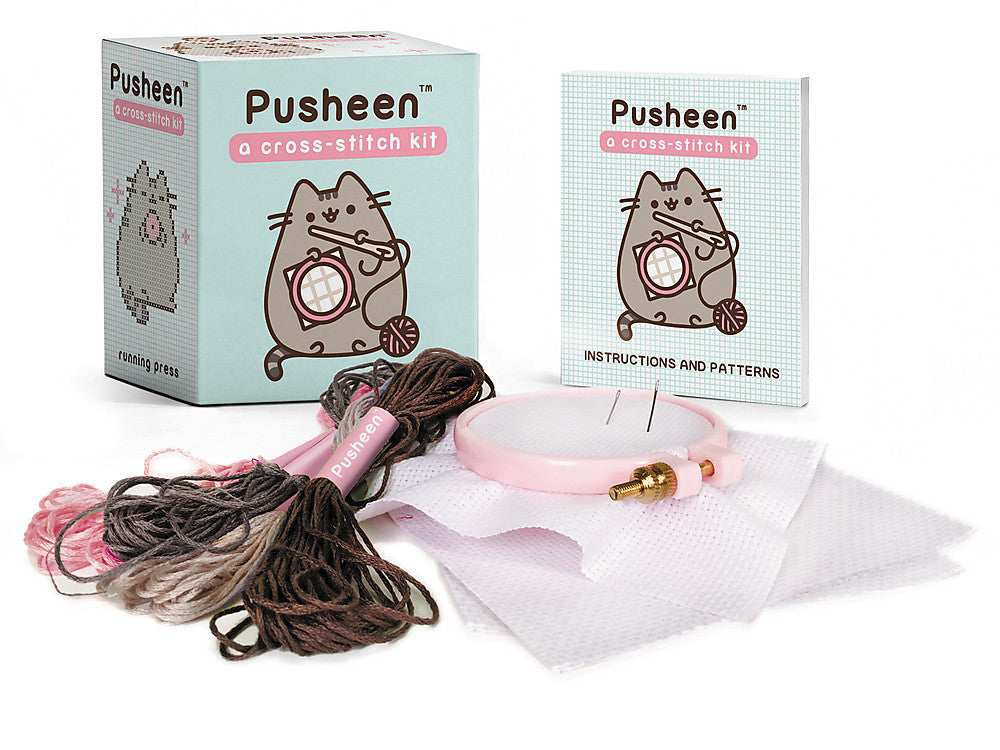 Pusheen: A Cross-Stitch Kit