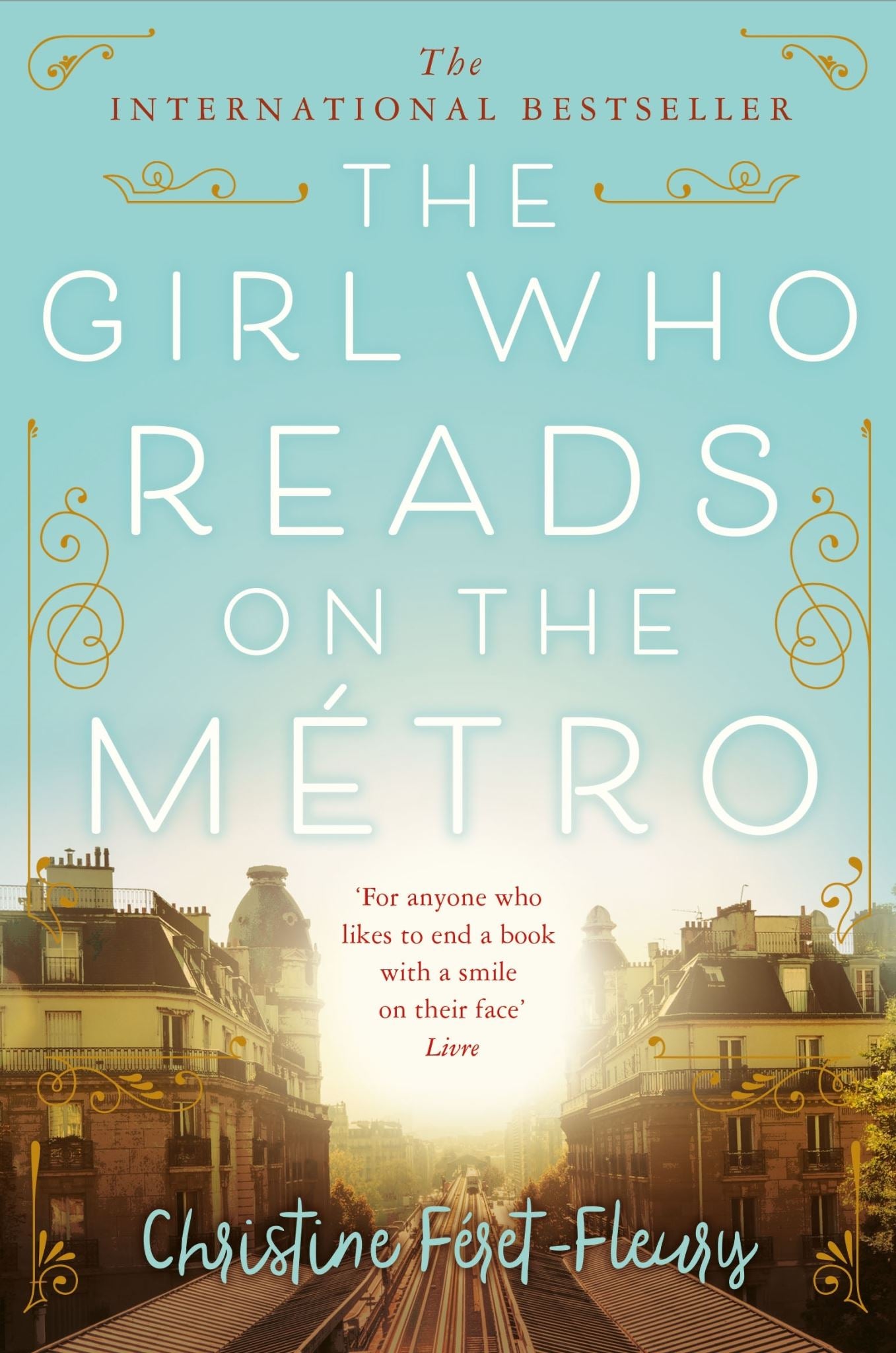 The Girl Who Reads on the Métro