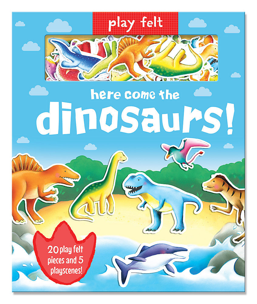 Here Come the Dinosaurs Soft Felt Play