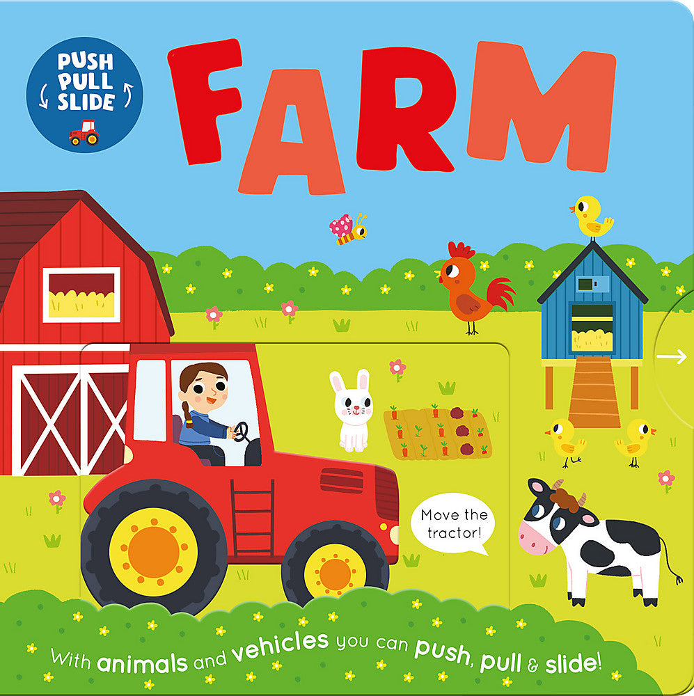 Farm - Push and Pull Slide Books