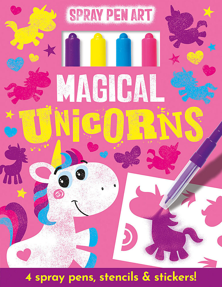 Magical Unicorns - Spray Pen Art