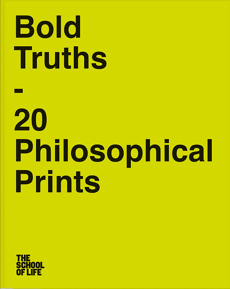 Bold Truths: 20 Philosophical Prints