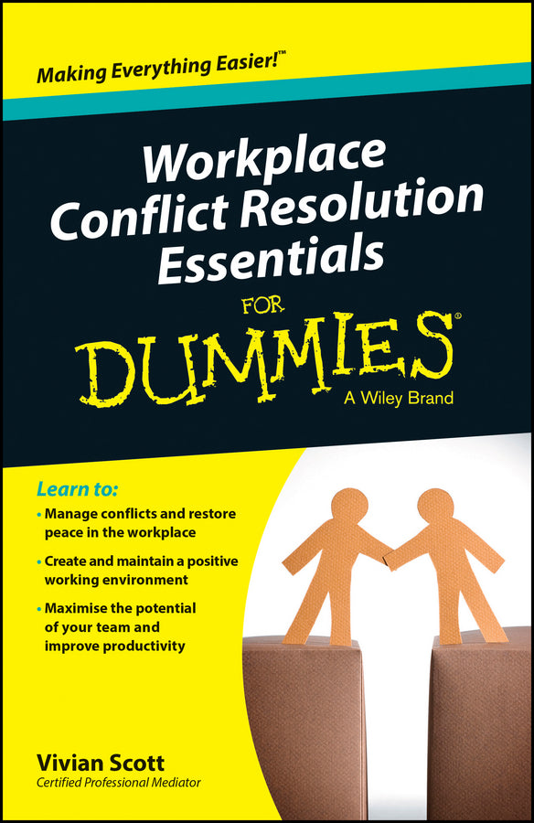 Workplace Conflict Resolution Essentials For Dummies