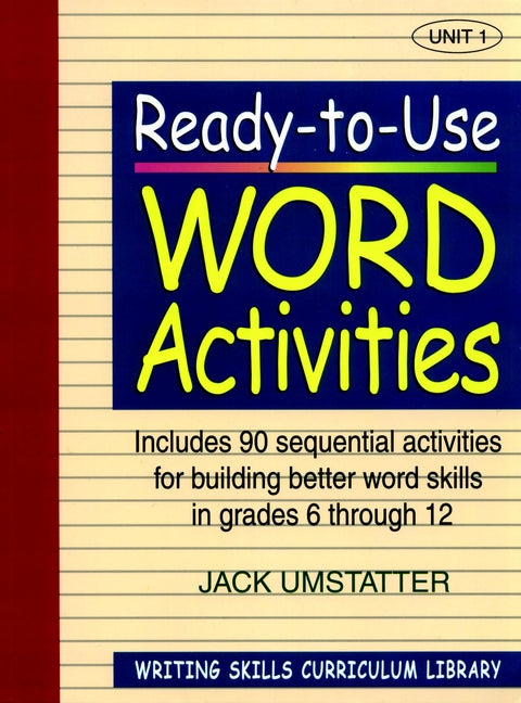 Ready-to-Use Word Activities