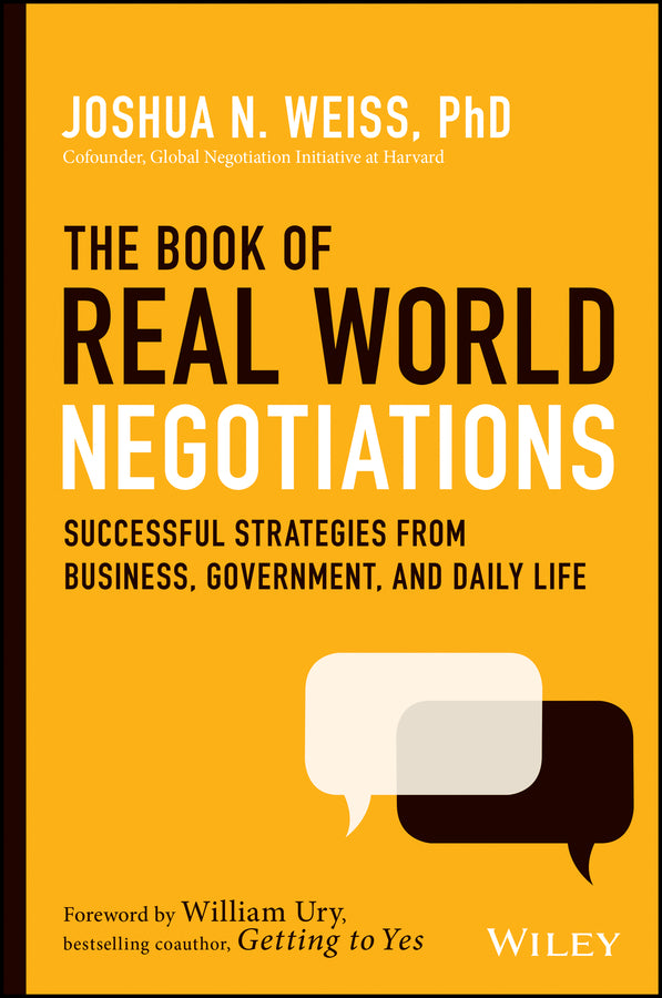 The Book of Real-World Negotiations