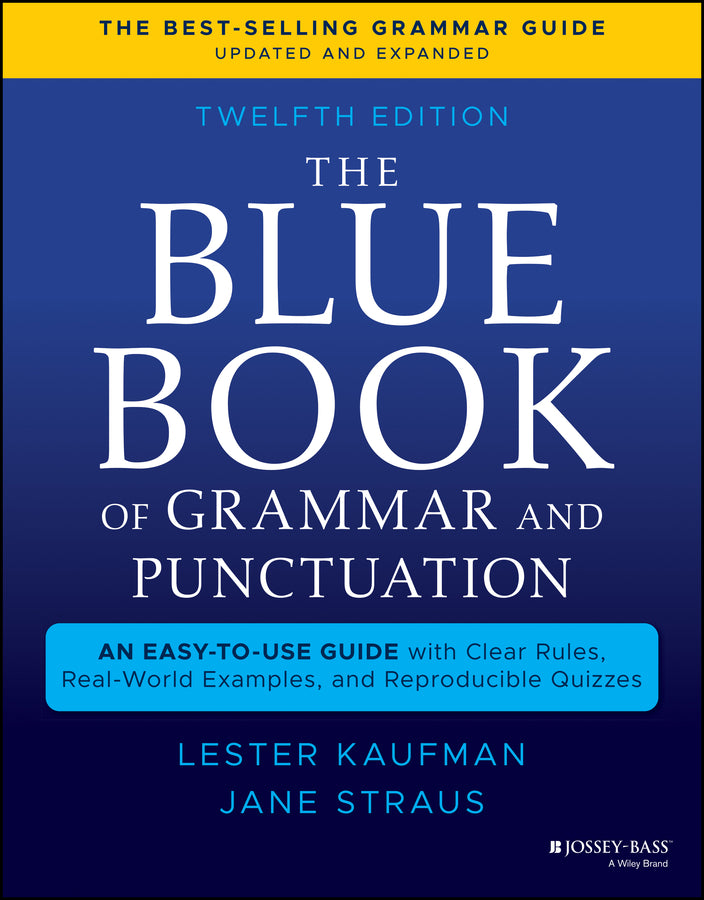 The Blue Book of Grammar and Punctuation