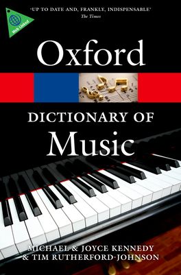 The Oxford Dictionary of Music