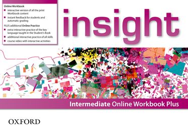 Insight Intermediate Online Workbook Plus