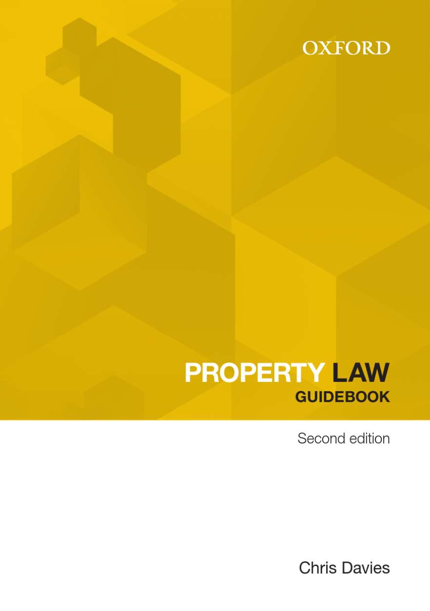 Property Law Guidebook 2e ebook - 6 month access