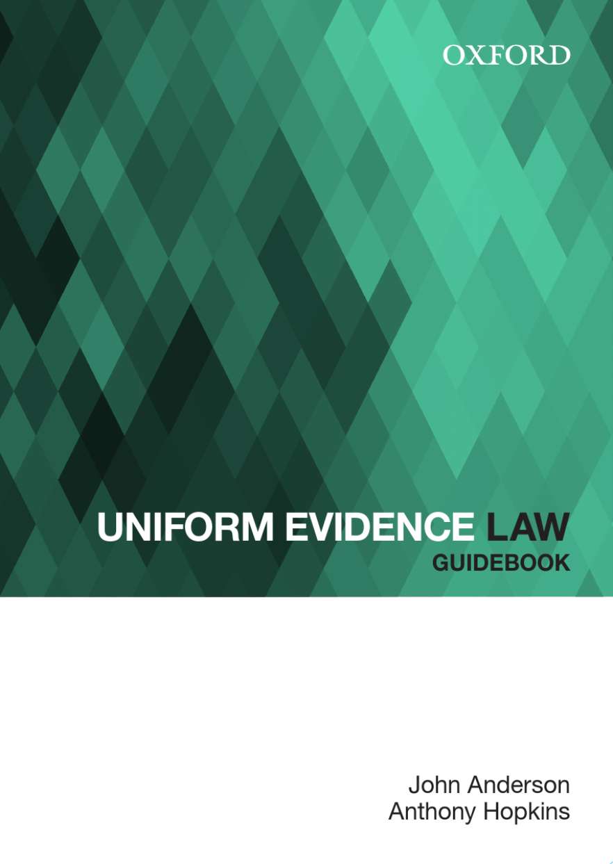 Uniform Evidence Guidebook eBook rental