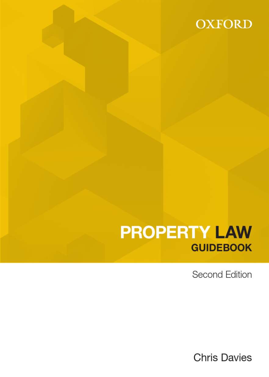 Property Law Guidebook Ebook