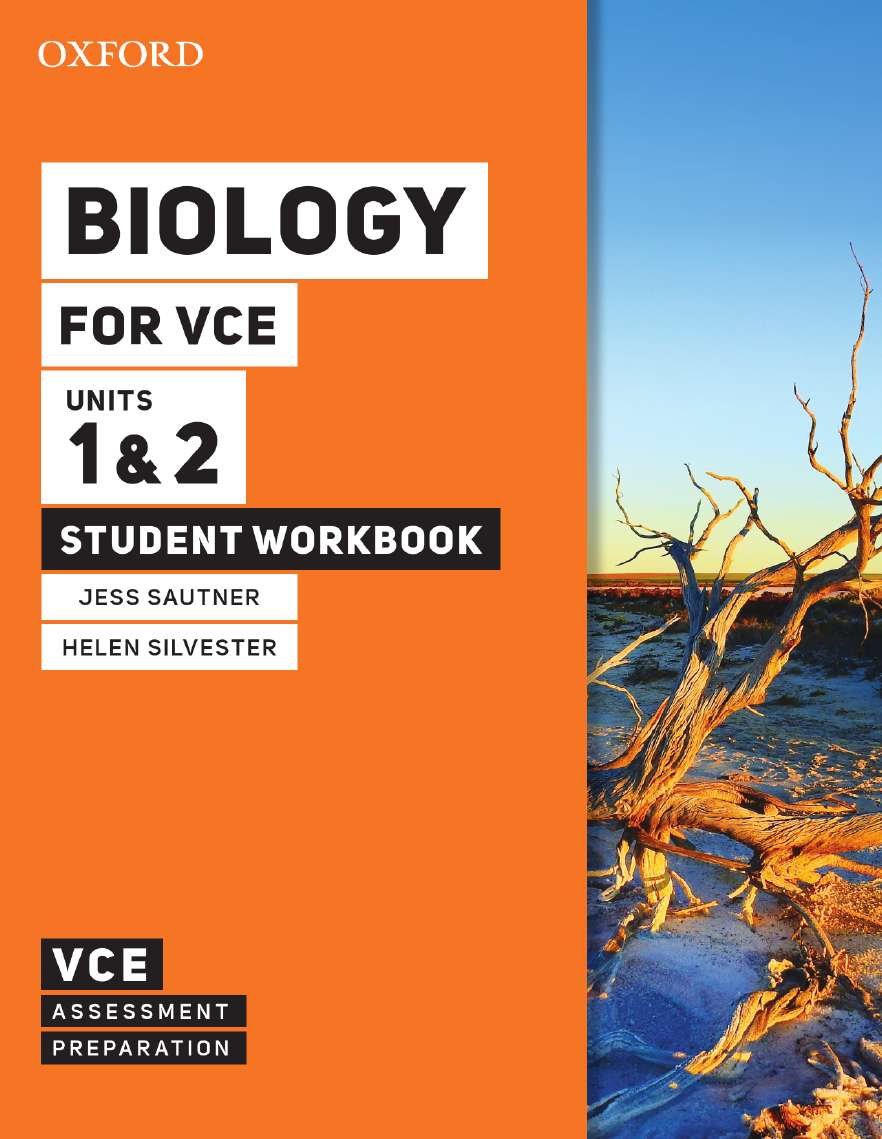 Biology for VCE Units 1&2 Student Workbook+Student obook pro