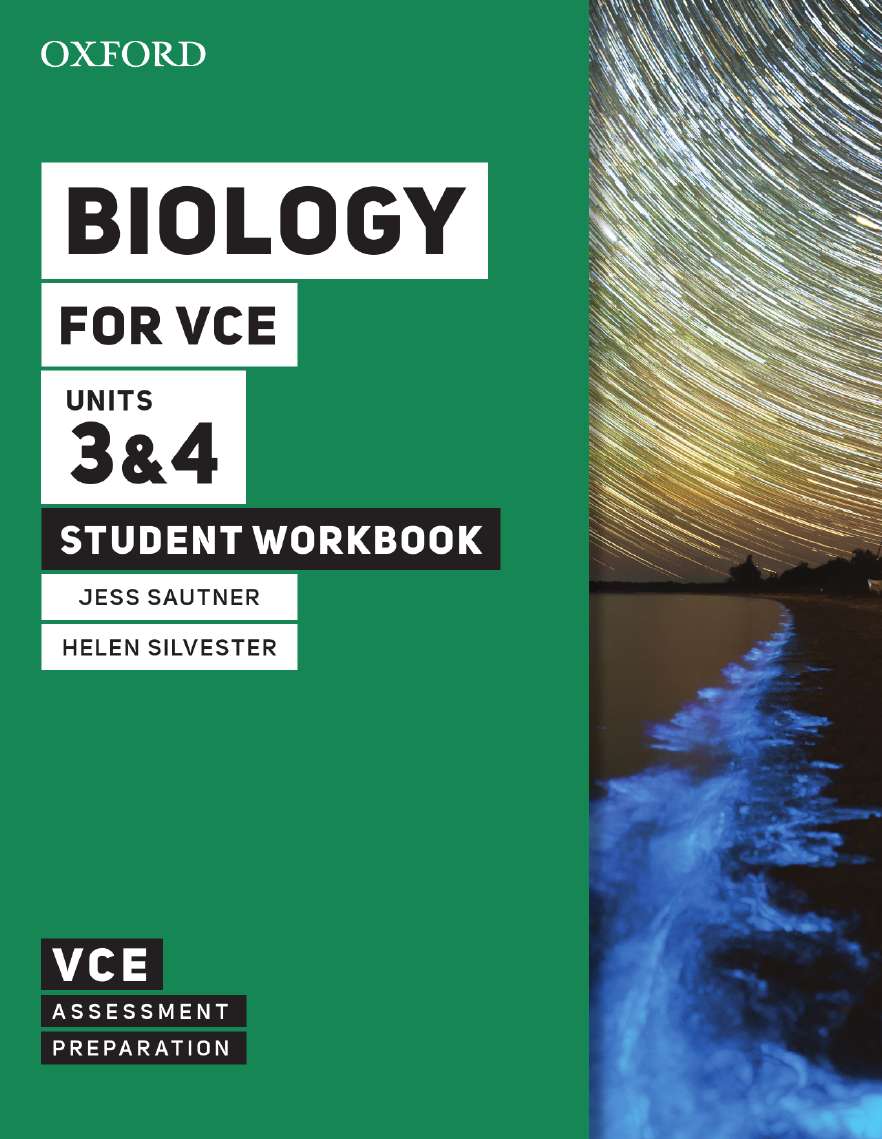 Biology for VCE Units 3&4 Student Workbook+Student obook pro