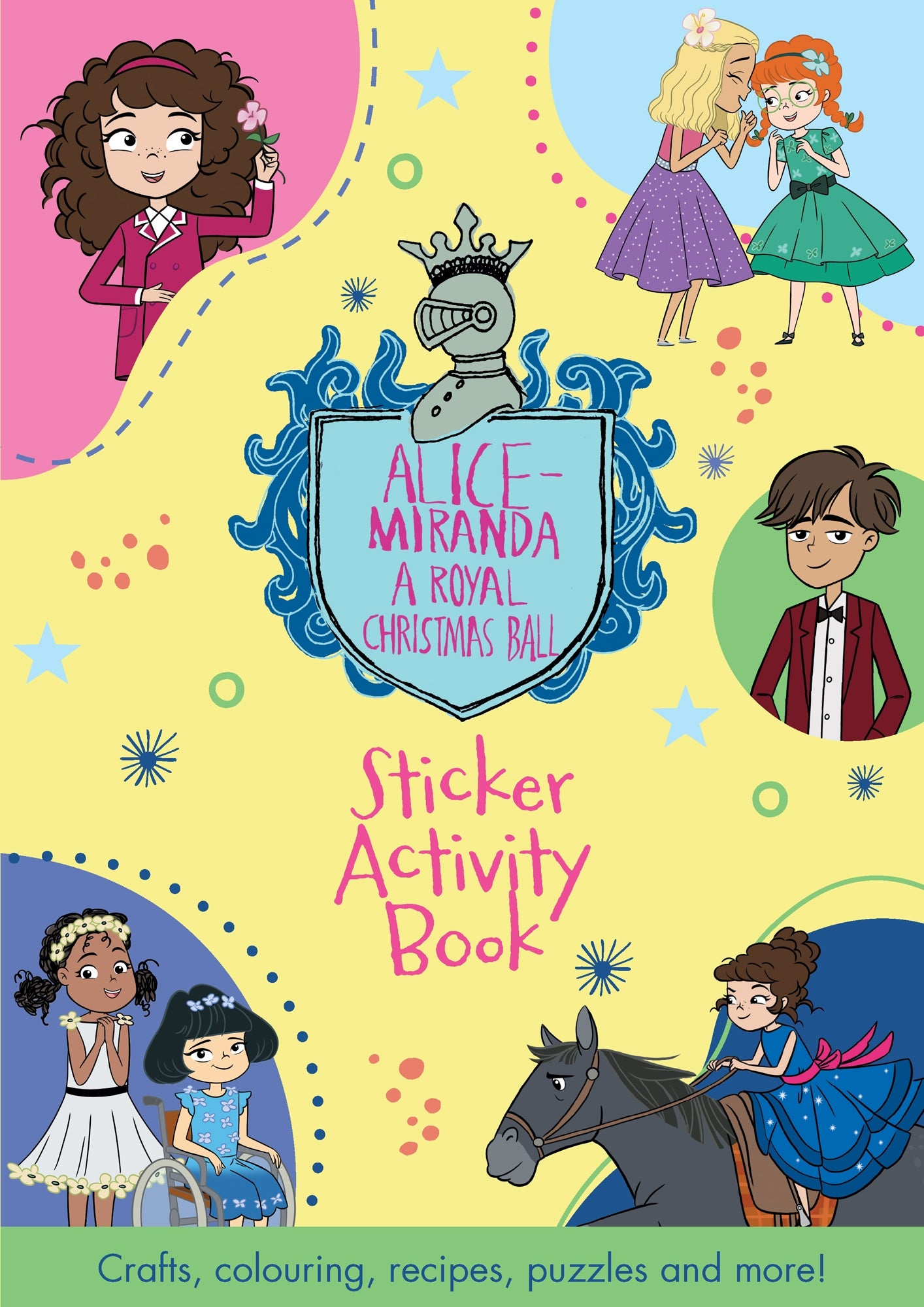 Alice-Miranda: A Royal Christmas Ball: Sticker Colour Activity