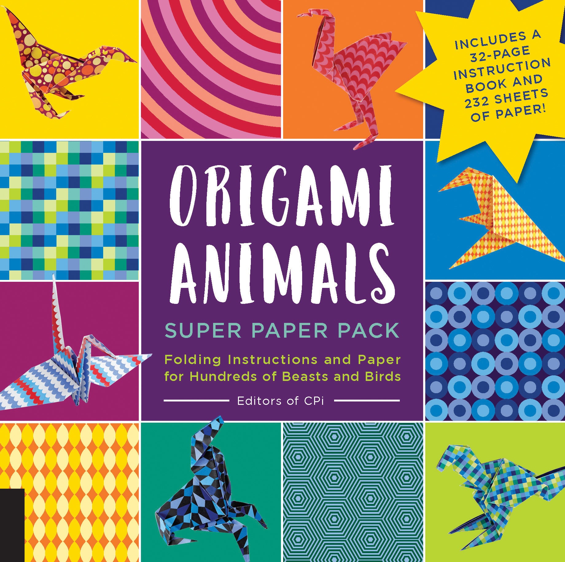 Origami Animals Super Paper Pack