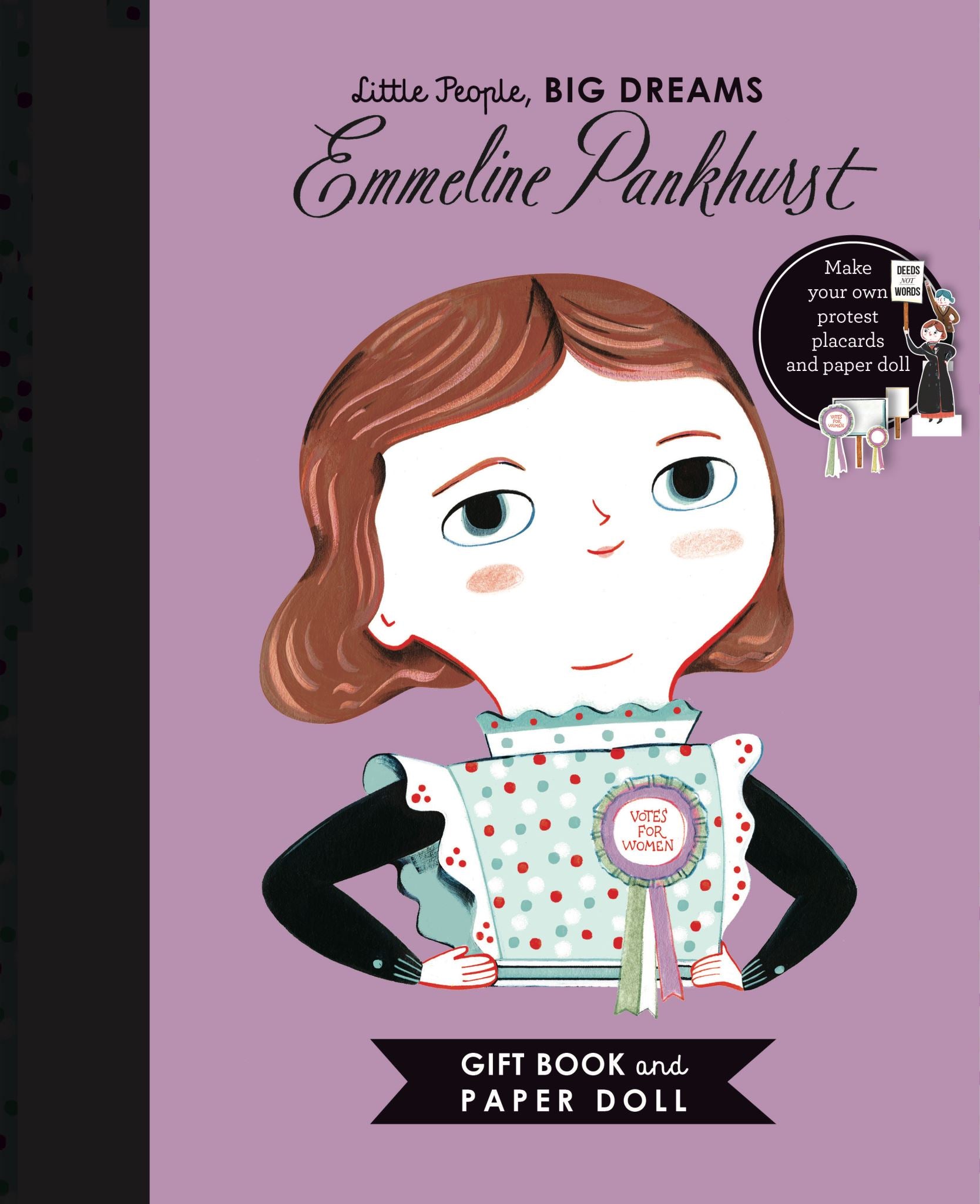 Emmeline Pankhurst Paper Doll (Little People, Big Dreams)