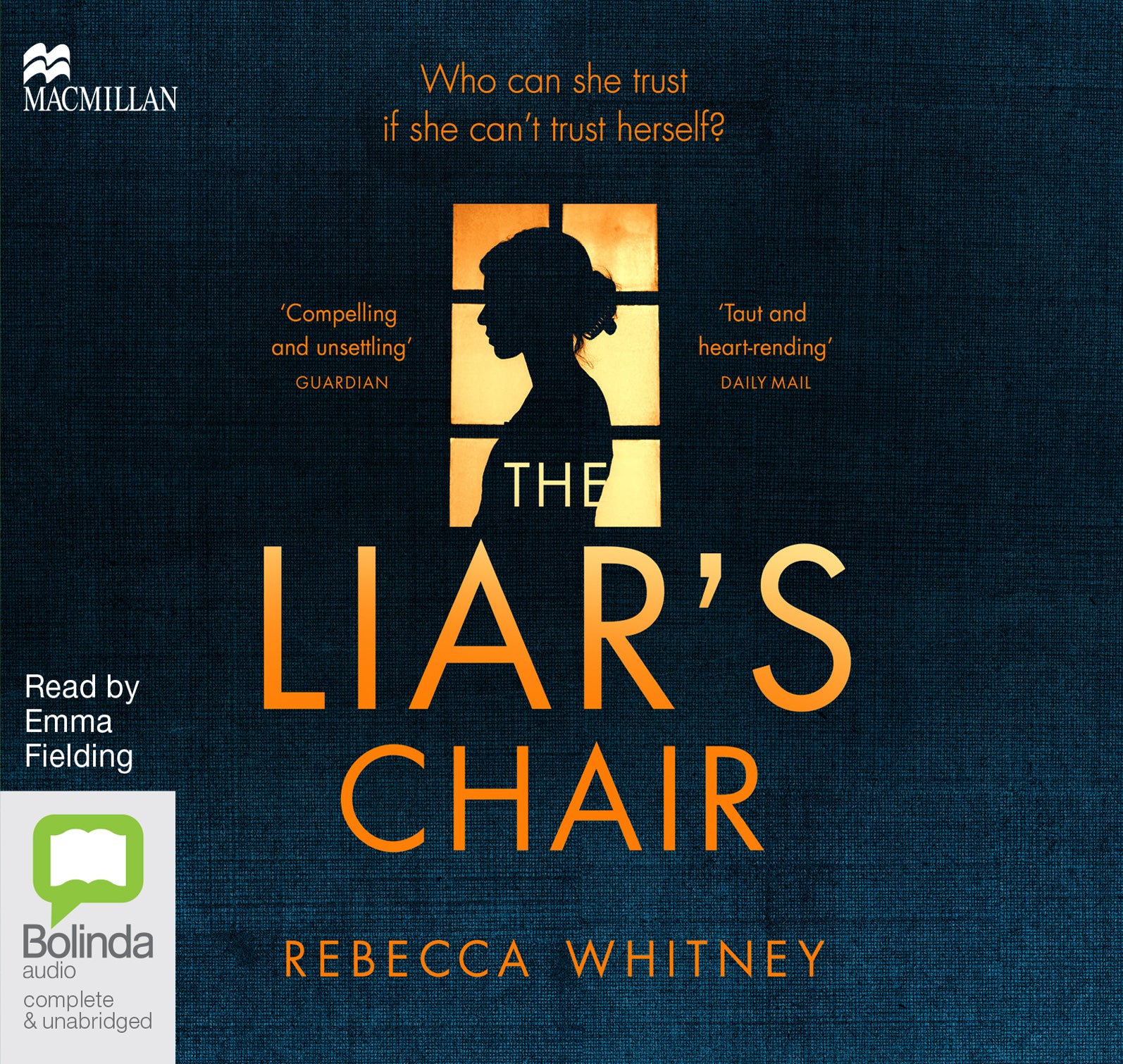 The Liar's Chair - Unbridged Audio Book on CD