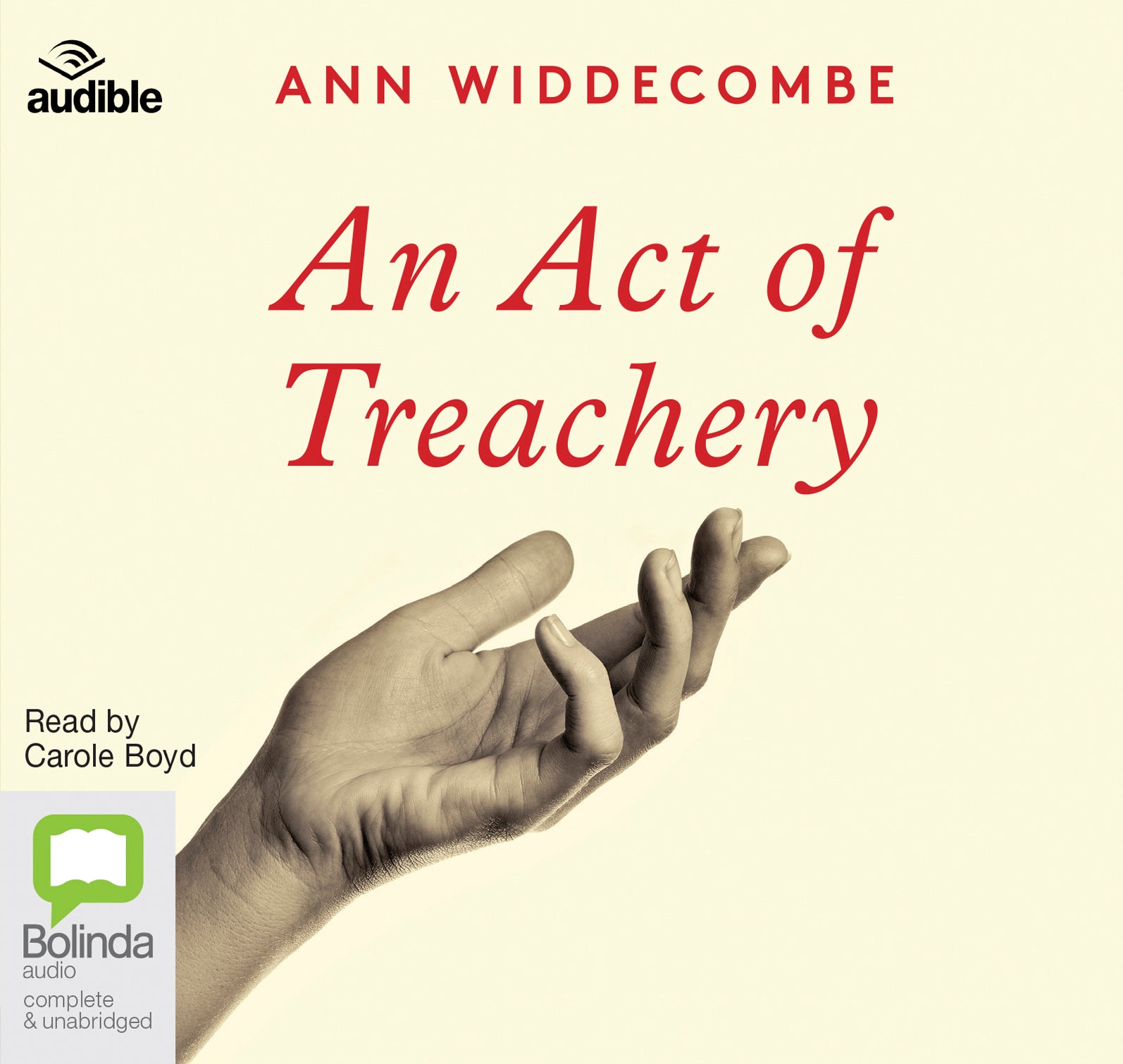 An Act Of Treachery - Unbridged Audio Book on CD