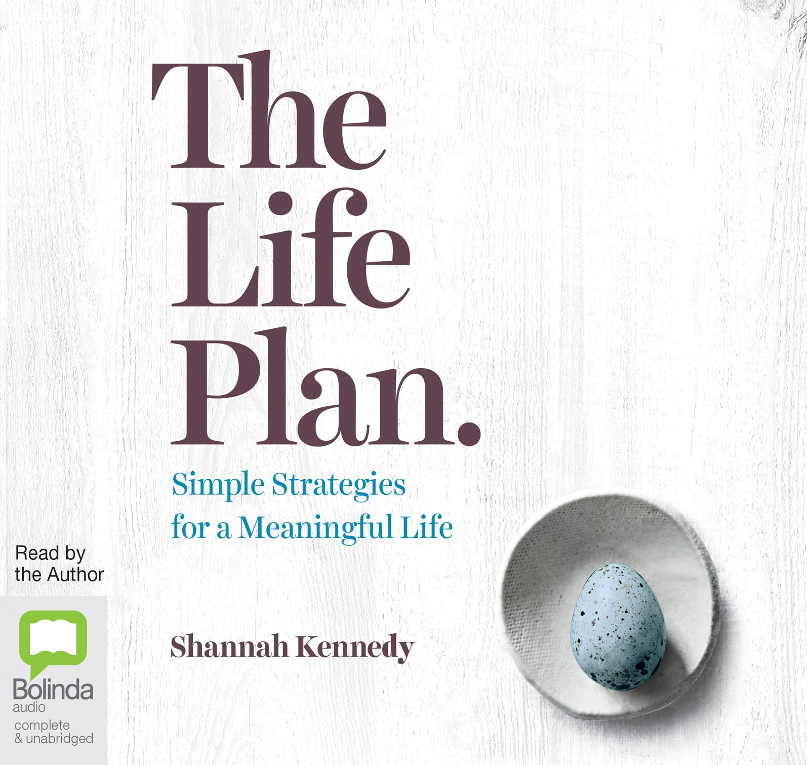 The Life Plan - Unbridged Audio Book on CD