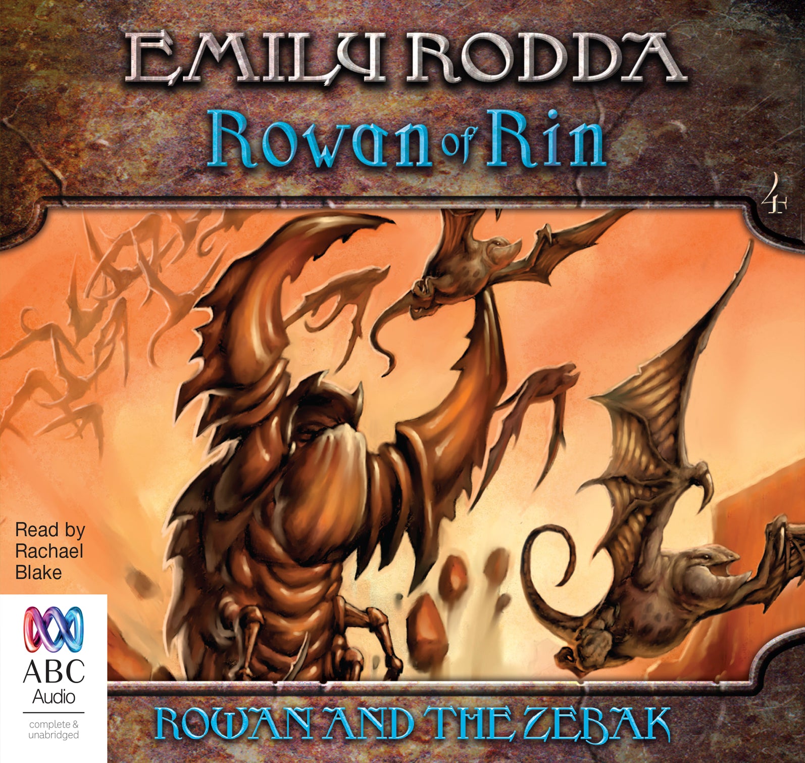 Rowan And The Zebak - Unbridged Audio Book on CD