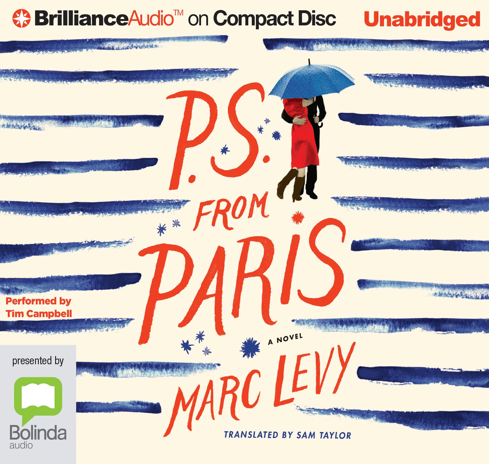 P.S. From Paris - Unbridged Audio Book on CD