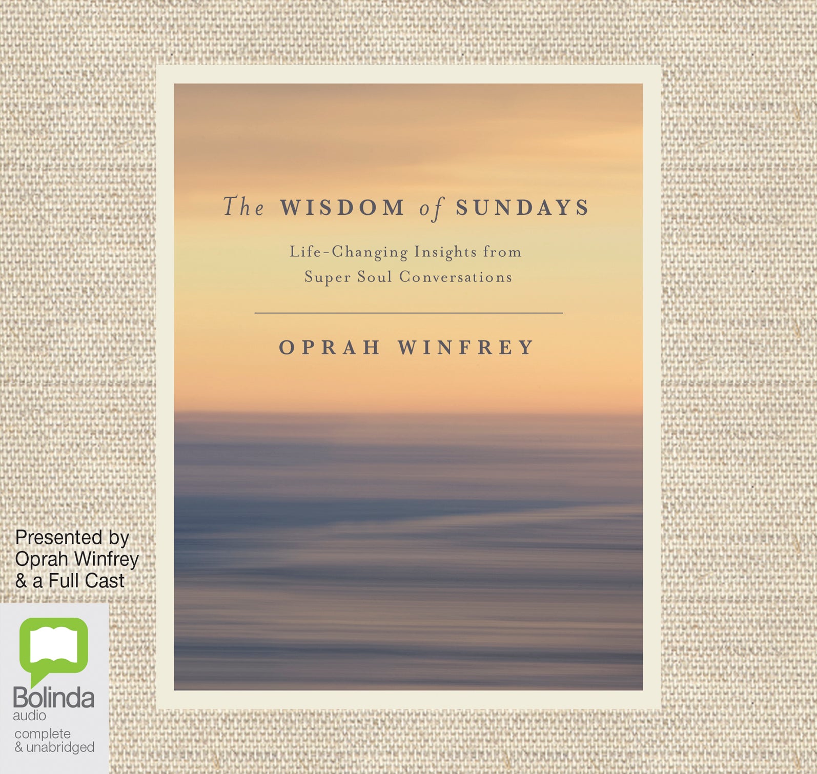 The Wisdom Of Sundays - Unbridged Audio Book on CD