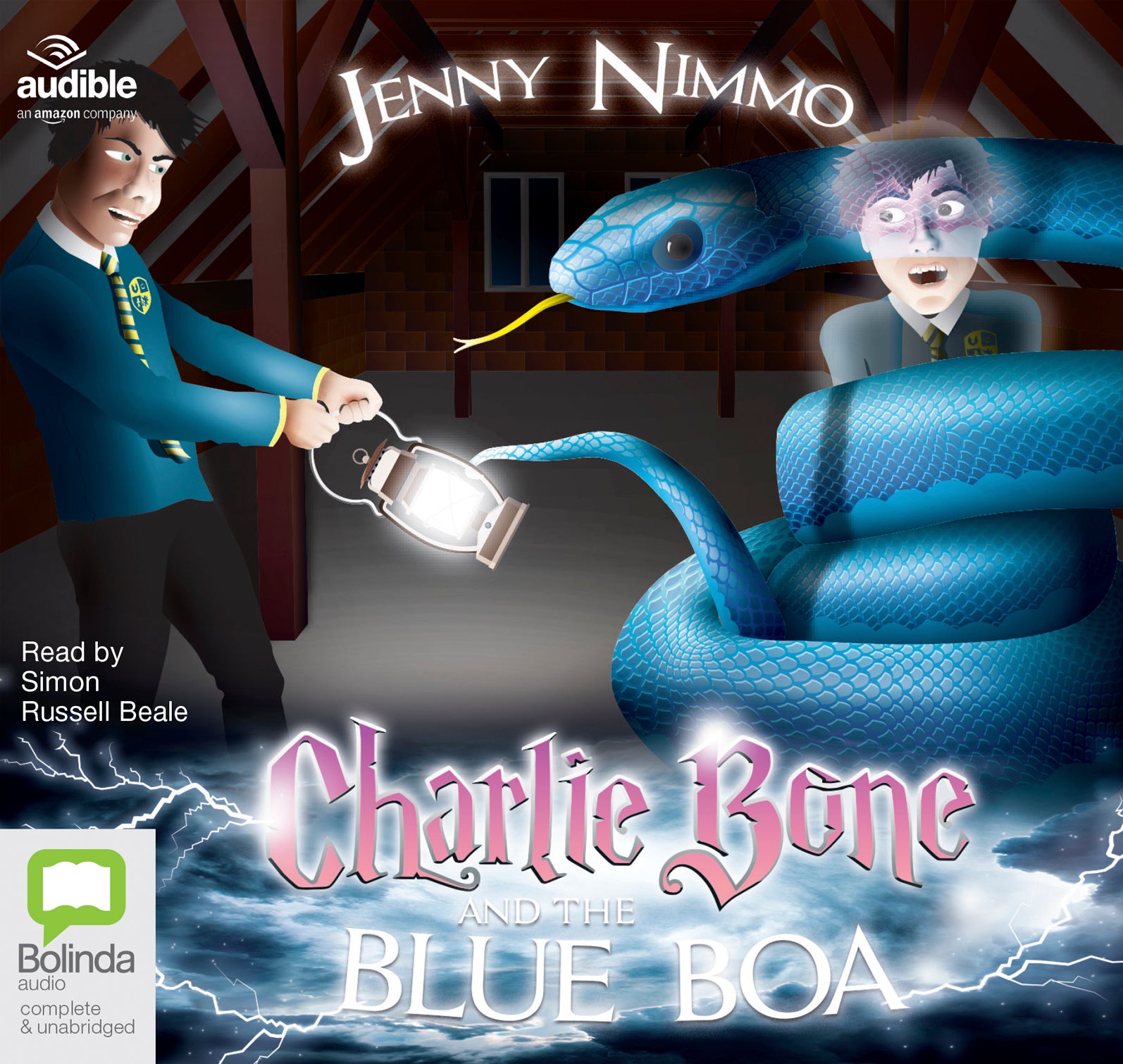 Charlie Bone And The Blue Boa - Unbridged Audio Book on CD