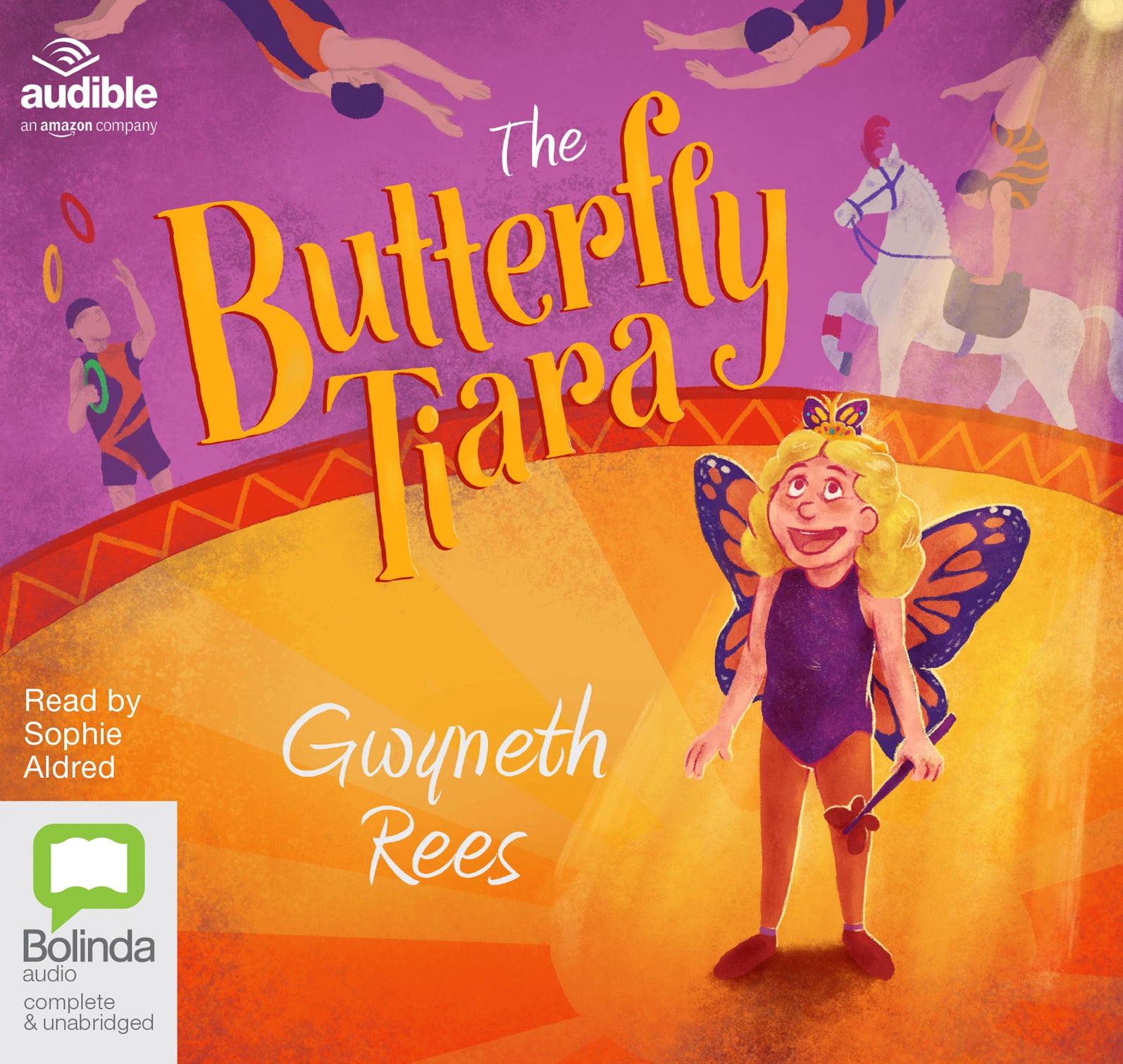 The Butterfly Tiara - Unbridged Audio Book on CD