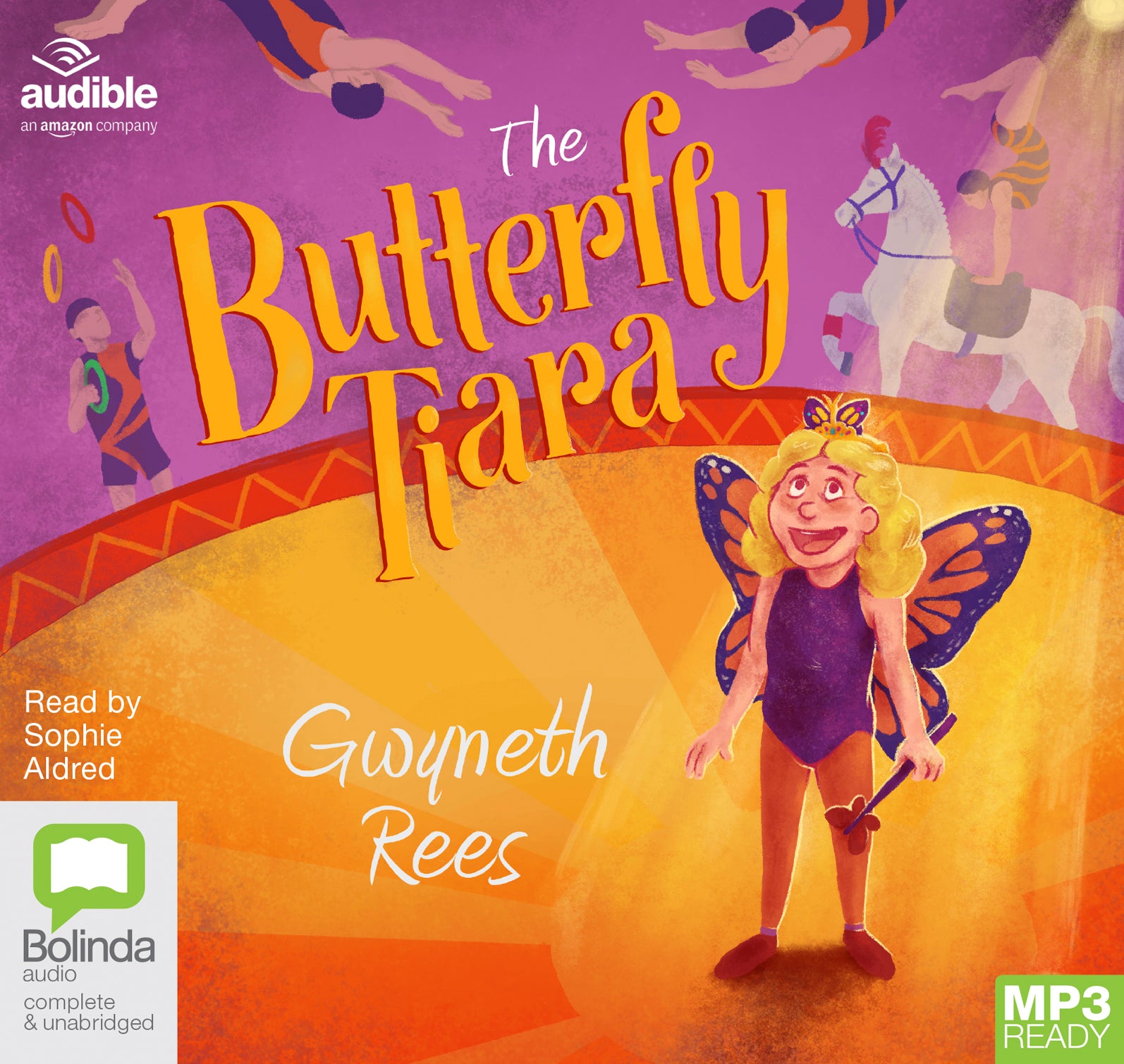 The Butterfly Tiara  - Unbridged Audio Book on MP3