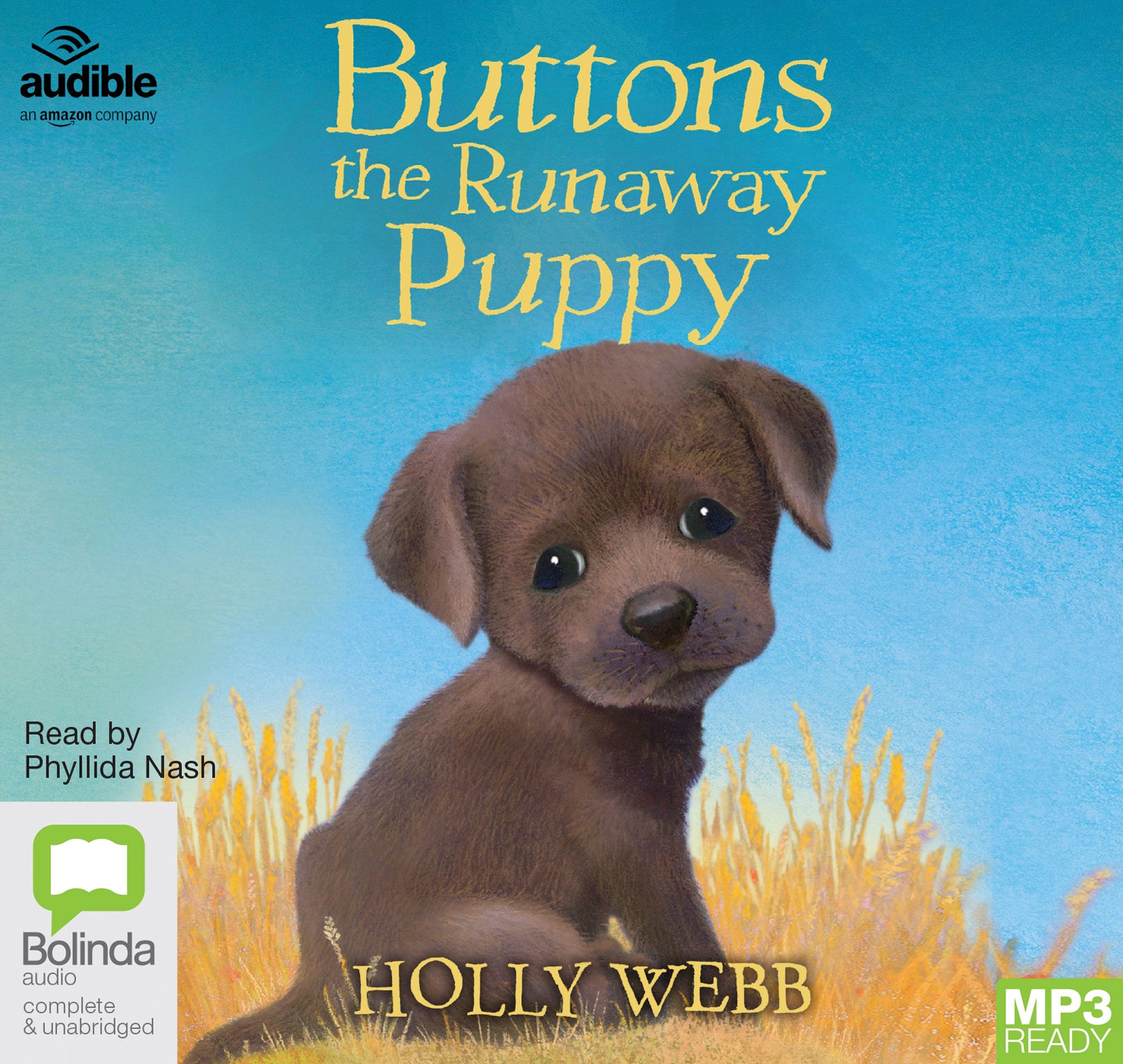 Buttons The Runaway Puppy  - Unbridged Audio Book on MP3