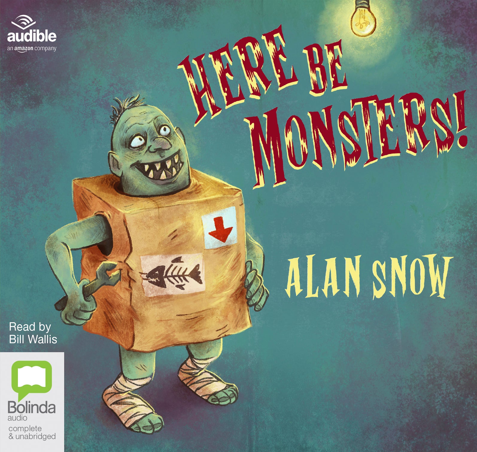 Here Be Monsters! - Unbridged Audio Book on CD