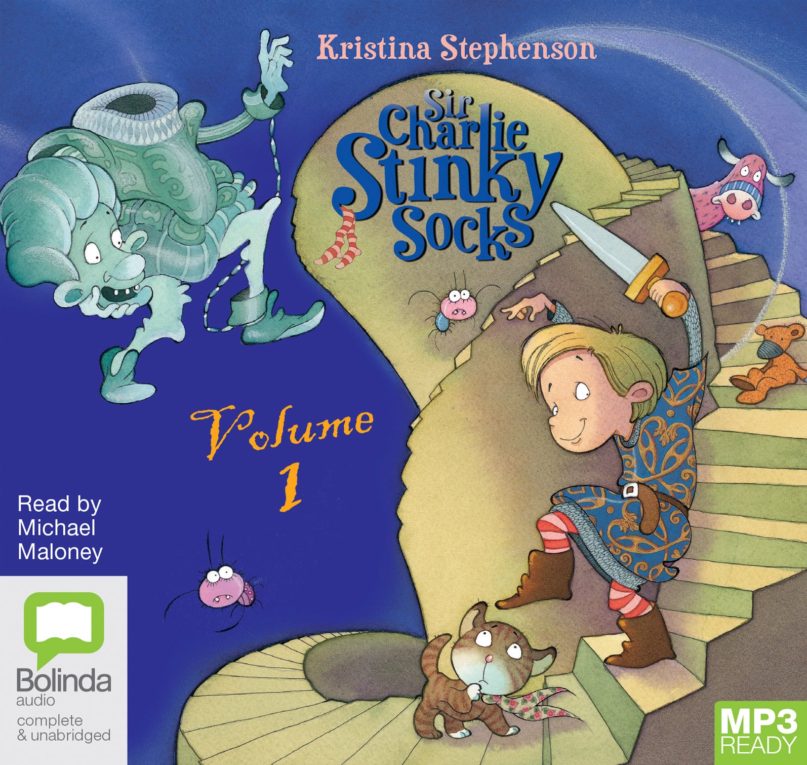 Sir Charlie Stinky Socks: Volume 1  - Unbridged Audio Book on MP3