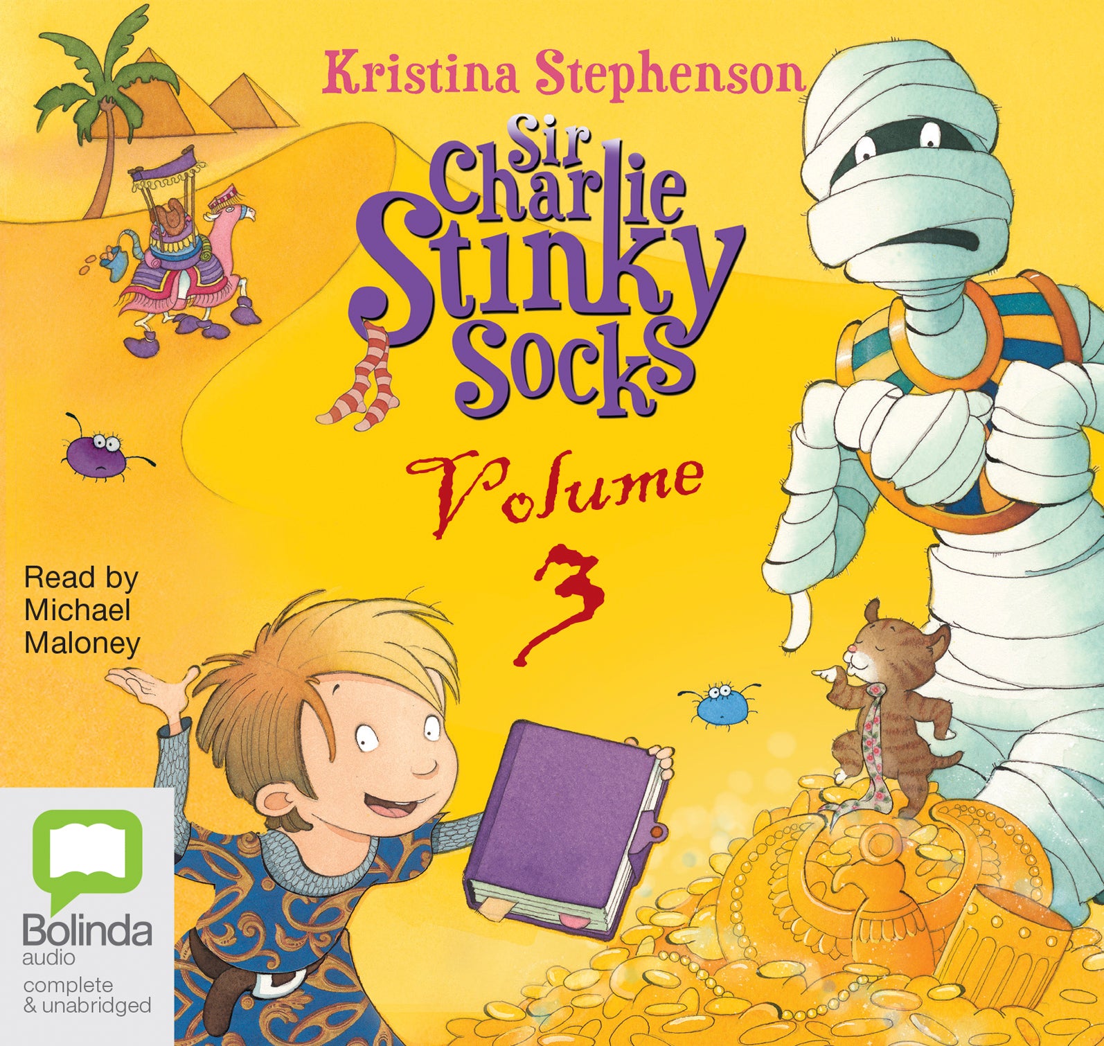 Sir Charlie Stinky Socks: Volume 3 - Unbridged Audio Book on CD