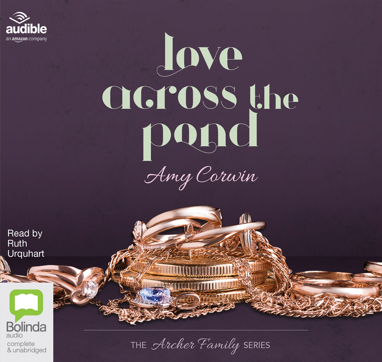 Love Across The Pond - Unbridged Audio Book on CD