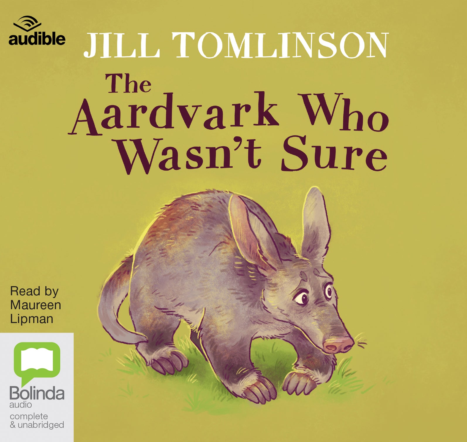 The Aardvark Who Wasn't Sure - Unbridged Audio Book on CD