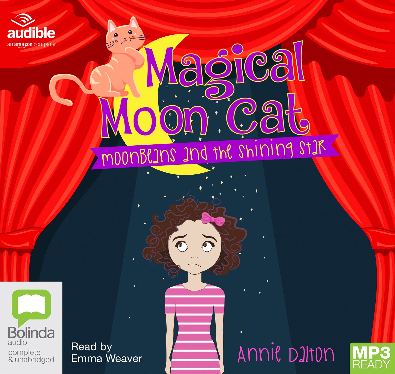 Moonbeans And The Shining Star  - Unbridged Audio Book on MP3