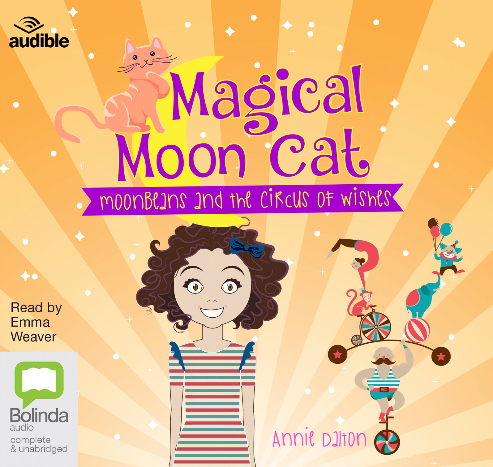 Moonbeans And The Circus Of Wishes - Unbridged Audio Book on CD