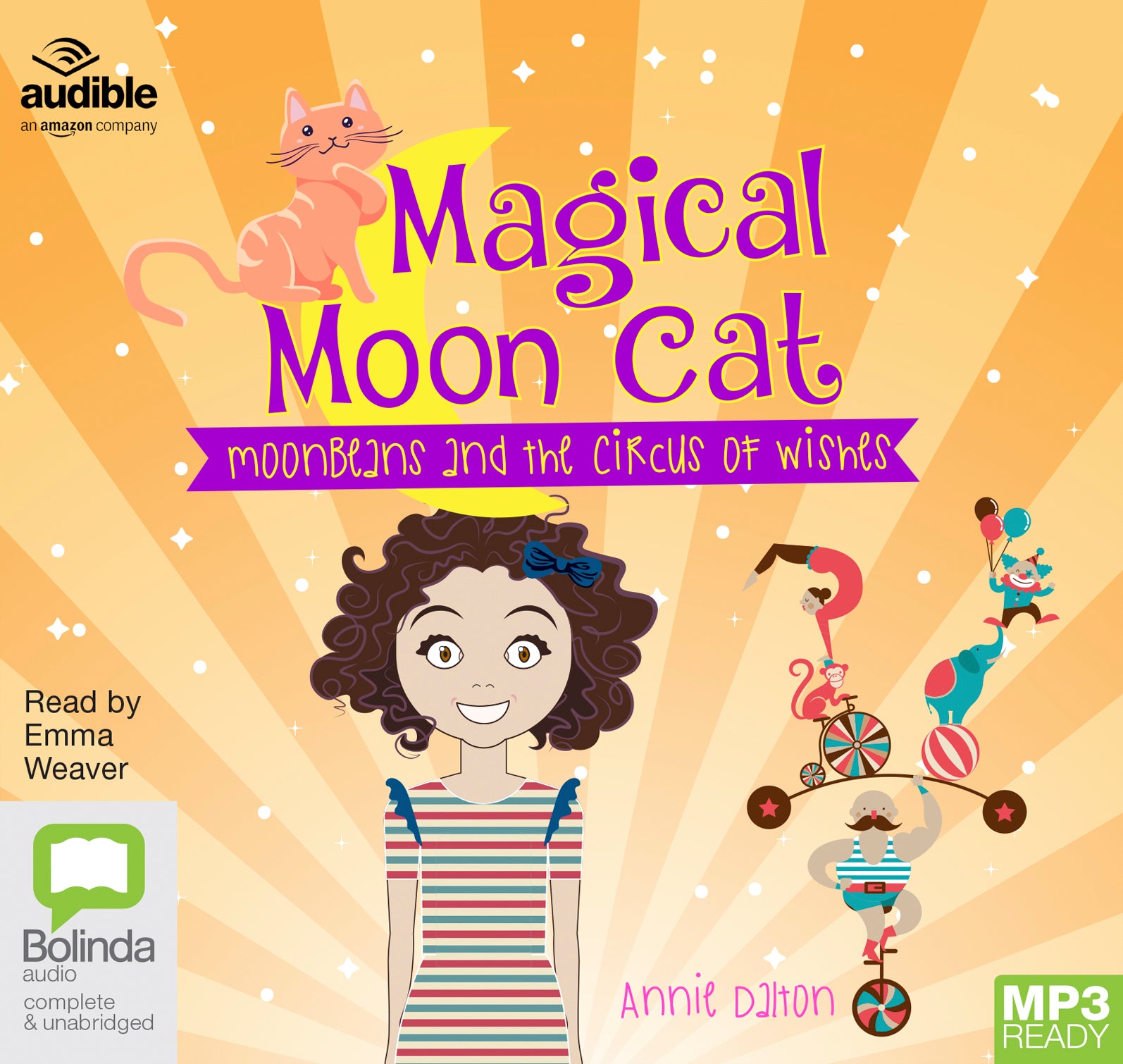 Moonbeans And The Circus Of Wishes  - Unbridged Audio Book on MP3