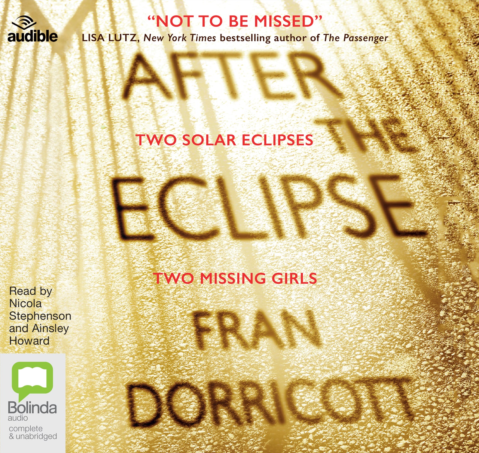 After The Eclipse - Unbridged Audio Book on CD