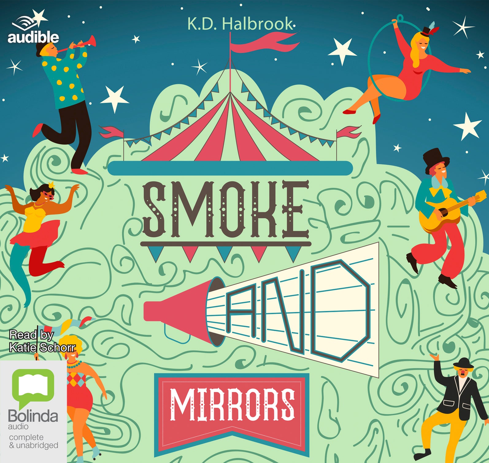 Smoke And Mirrors - Unbridged Audio Book on CD