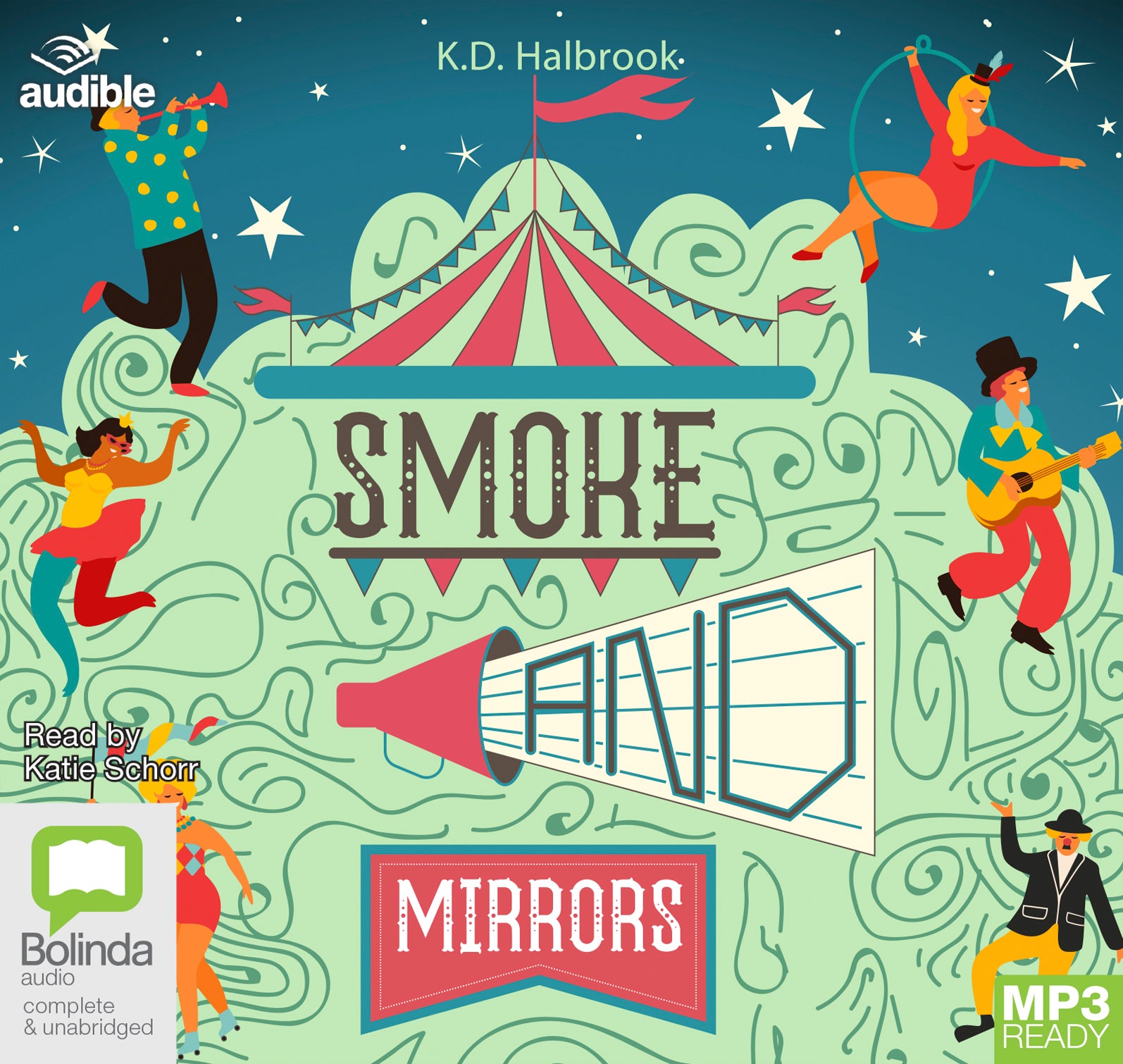 Smoke And Mirrors  - Unbridged Audio Book on MP3