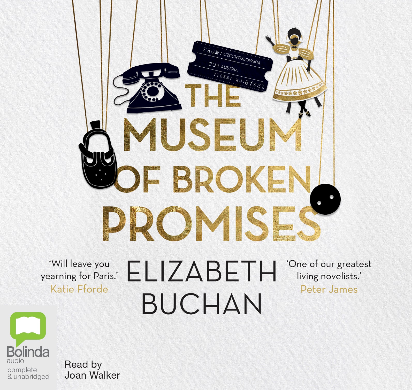 The Museum Of Broken Promises - Unbridged Audio Book on CD