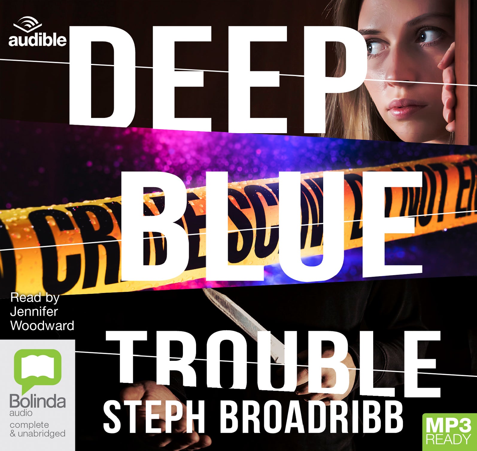 Deep Blue Trouble  - Unbridged Audio Book on MP3